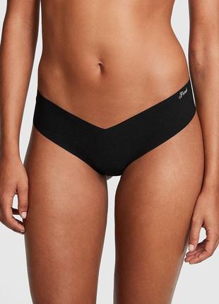 Безсшовні трусики стрінги victoria’s secret pink в розмірі m