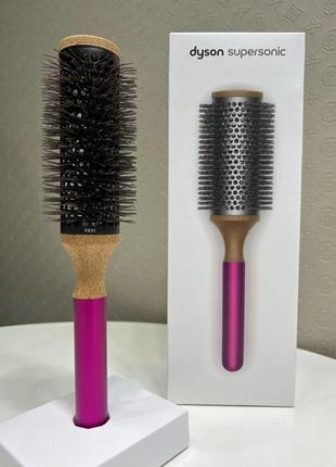 Термобрашинг для укладання волосся  приладами dyson vented barrel brush (970293-01) iron fuchsia 35mm