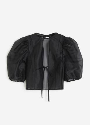 Топ из органзы h&amp;m