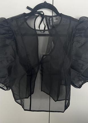 Топ из органзы h&amp;m