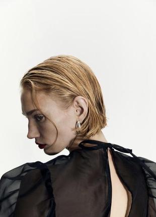 Топ из органзы h&amp;m