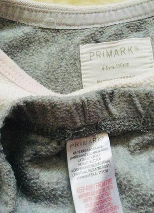 4-5 років, 110 зріст primark флісова піжама з коалою. тепла, м"якенька, штаніки на манжетах і зірочк4 фото