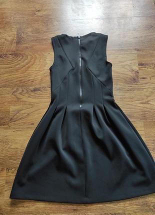 Pimkie маленька чорна сукня, плаття неопрен, вечірня сукня, коктейльне плаття3 фото