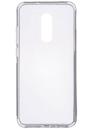 Tpu чехол epic transparent 1,5mm для xiaomi redmi 5 plus / redmi note 5 (single camera)