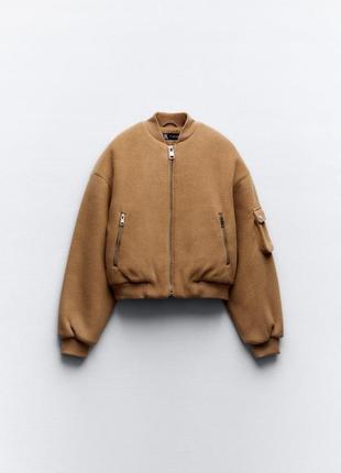 Куртка бомпер zara