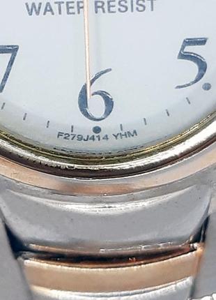 Наручные часы 'q&q' женские кварцевые металлический ремешок (f279j414y)9 фото
