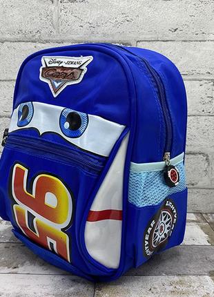 Дитячий рюкзак у вигляді  автомобіля, блискавка маквін із мультфільму "тачки", 7713