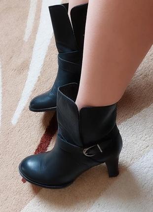 Ботинки натуральная кожа, ботинки кожаные