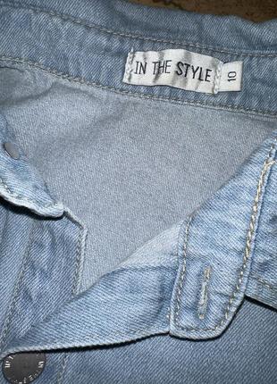 Стильний джинсовий комбез, ромпер від in the style, розмір 107 фото