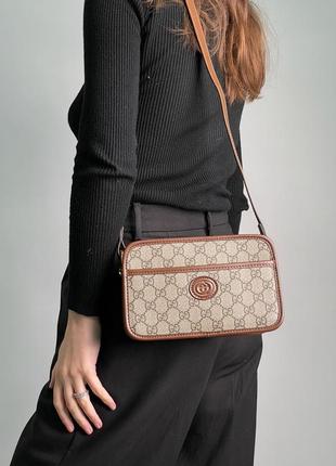 Сумка жіноча в стилі 👜 gucci mini bag with interlocking g4 фото