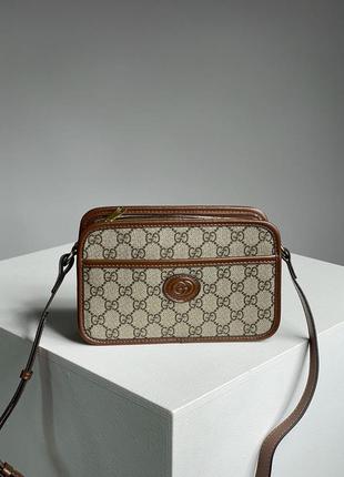 Сумка жіноча в стилі 👜 gucci mini bag with interlocking g7 фото