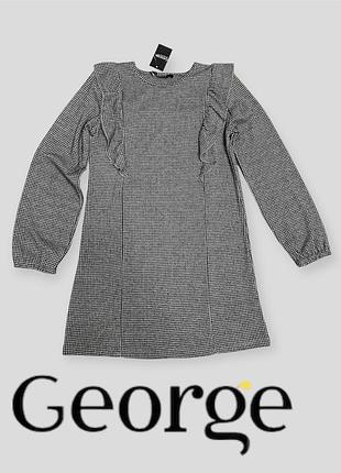 George новое теплое легкое платье для девочки 8-9 лет