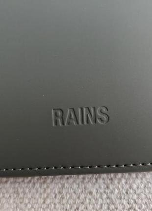 Водонепроницаемый мужской кошелек портмоне folded wallet 16600 slate rains3 фото