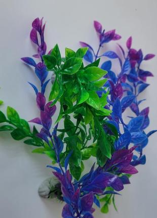 Искусственное растение для аквариума 25см.1 фото
