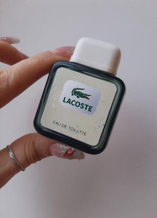 Флакон пустой миниатюр lacoste винтаж туал вода парфюм декор коллекц духи раритет