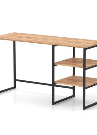 Письменный стол компьютерный frigate loft дуб крафт золотой. столы рабочие письменные...