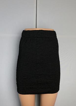 Женская юбка чёрная короткая мини штаны платье женское джинсы шорты