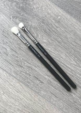 Mac 239s eye shader brush, mac 217s blending brush