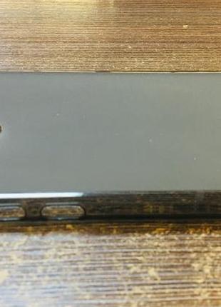Силіконовий чохол на телефон huawei honor 7x чорного кольору2 фото