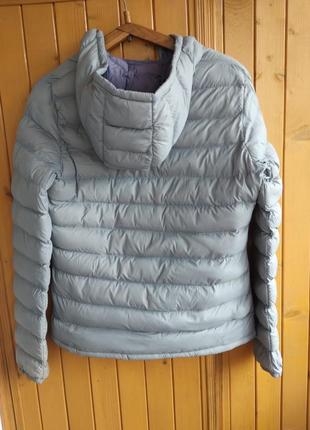 Демисезонная женская водонепроницаемая куртка серого цвета mountain warehouse3 фото