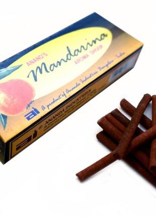 Anand's mandarine aroma dhoop (безосновные) мандарин bm1 фото