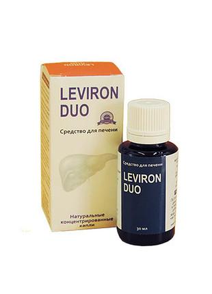 Leviron duo - засіб для відновлення та очищення печінки (левірон дуо) распродажа только 3 дня