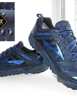 Кроссовки мембранные brooks cascadia 11 m gtx р. 46-46.5 (30см)1 фото