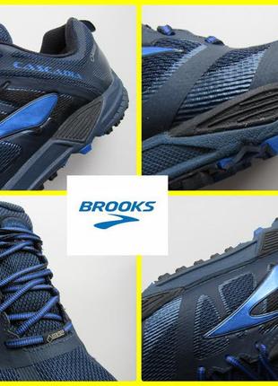 Кроссовки мембранные brooks cascadia 11 m gtx р. 46-46.5 (30см)5 фото