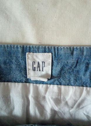 Gap спідниця ґудзики спереду тонкий джинс5 фото
