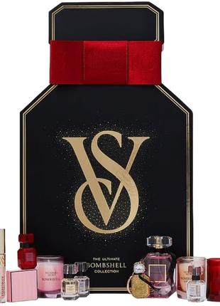 Подарунковий набір victoria's secret 12 days of bombshell luxe fragrance gift set