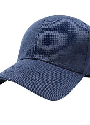 13-112 однотонна кепа бейсболка без написів кепка без надписей однотонная