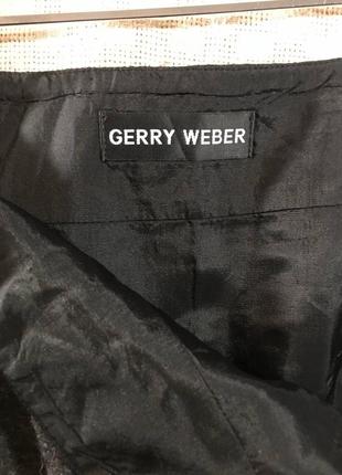 Тонкого с шерстью трикотажа расклешенная юбка gerry weber демисезон7 фото