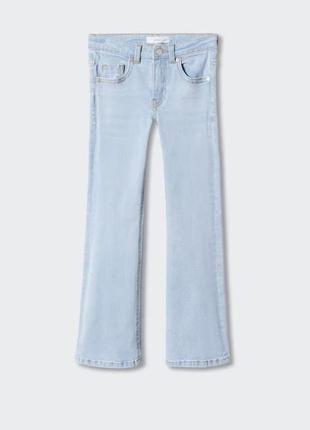 Брендові стильні джинси flare mango (испания)3 фото