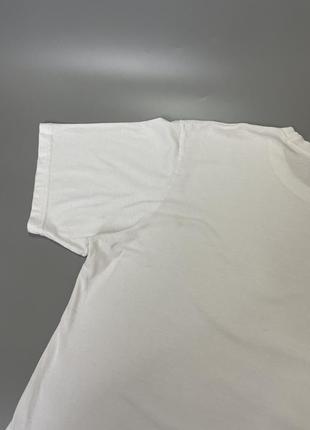 Біла базова футболка dickies, дікес, оригінал, однотонна, тішка, бавовняна, оверсайз, вільний крій8 фото