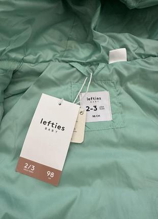 Куртка курточка весенняя lefties 2-3 года zara 984 фото