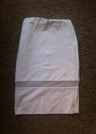 Утягивающая юбка,юбка карандаш с сеткой3 фото