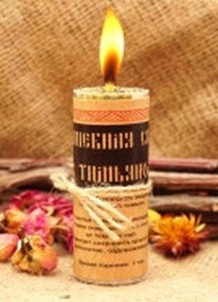 Свічка катана воскова з чебрецем