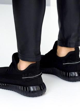 Чорні легкі текстильні кросівки мокасини сітка 36-405 фото