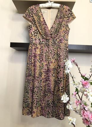 Летнее шифоновое платье верх на запах,