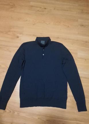Джемпер мужской h&m 100% merino wool.