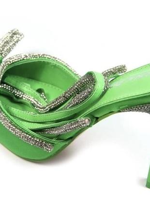Обувь каблука заколка туфли с блестками женские босоножки public desire зеленый с серебристым 394 фото