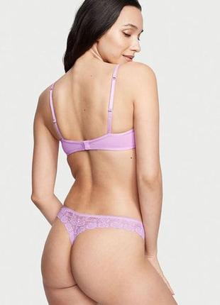 Кружевные трусики стринги victoria secret m2 фото
