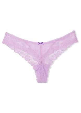 Кружевные трусики стринги victoria secret m3 фото