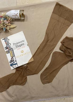 Нейлоновые чулки под пояс 30ден