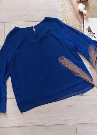 Стильная синяя блуза с камушками wallis6 фото