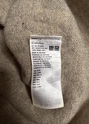 Шерстяной свитер uniqlo8 фото