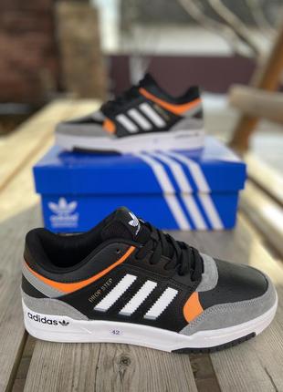 Чоловічі кросівки чорні adidas drop step