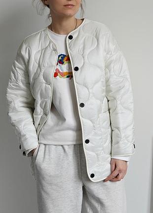 Стеганый анорак mango