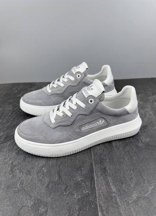 Чоловічі замшеві кеди у стилі  adidas