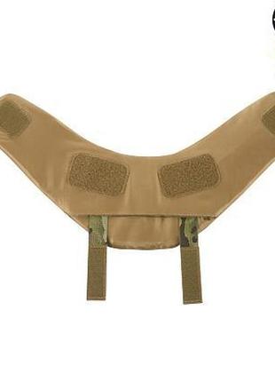 Захист шиї м-тас з балістичними пакетами 1 клас захисту мультикам5 фото